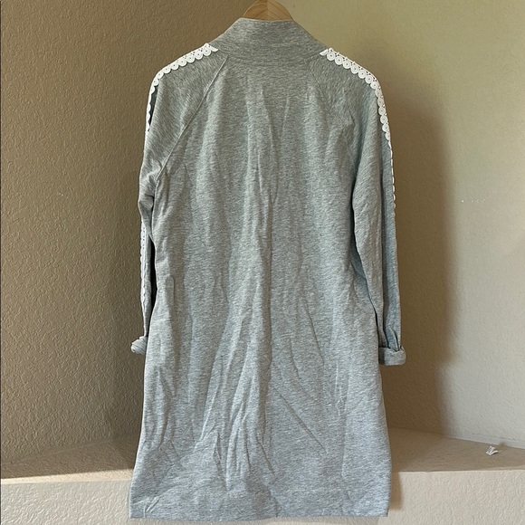 NWT- Lilly Pulitzer Heathered Seaside Grey Skipper Dress Size XL - Picture 7 of 7